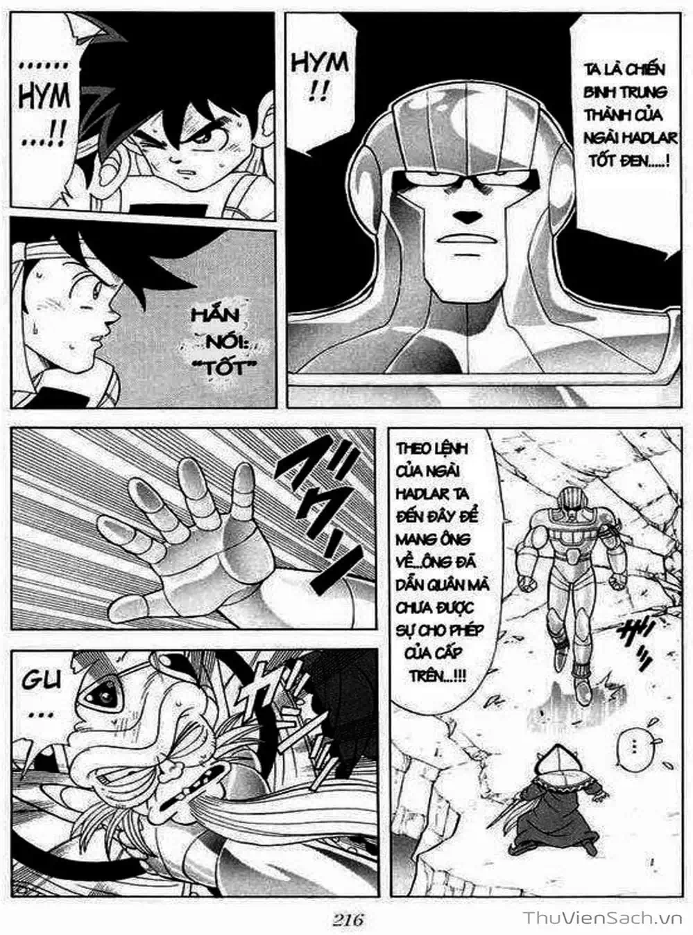 Truyện Tranh Dấu Ấn Rồng Thiêng - Dragon Quest trang 4