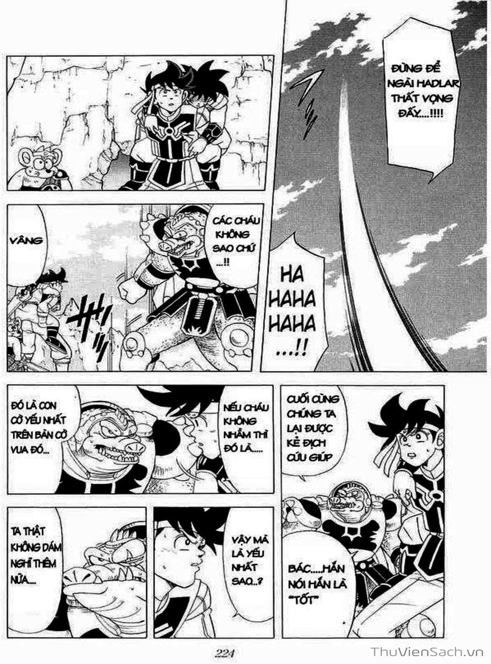 Truyện Tranh Dấu Ấn Rồng Thiêng - Dragon Quest trang 4