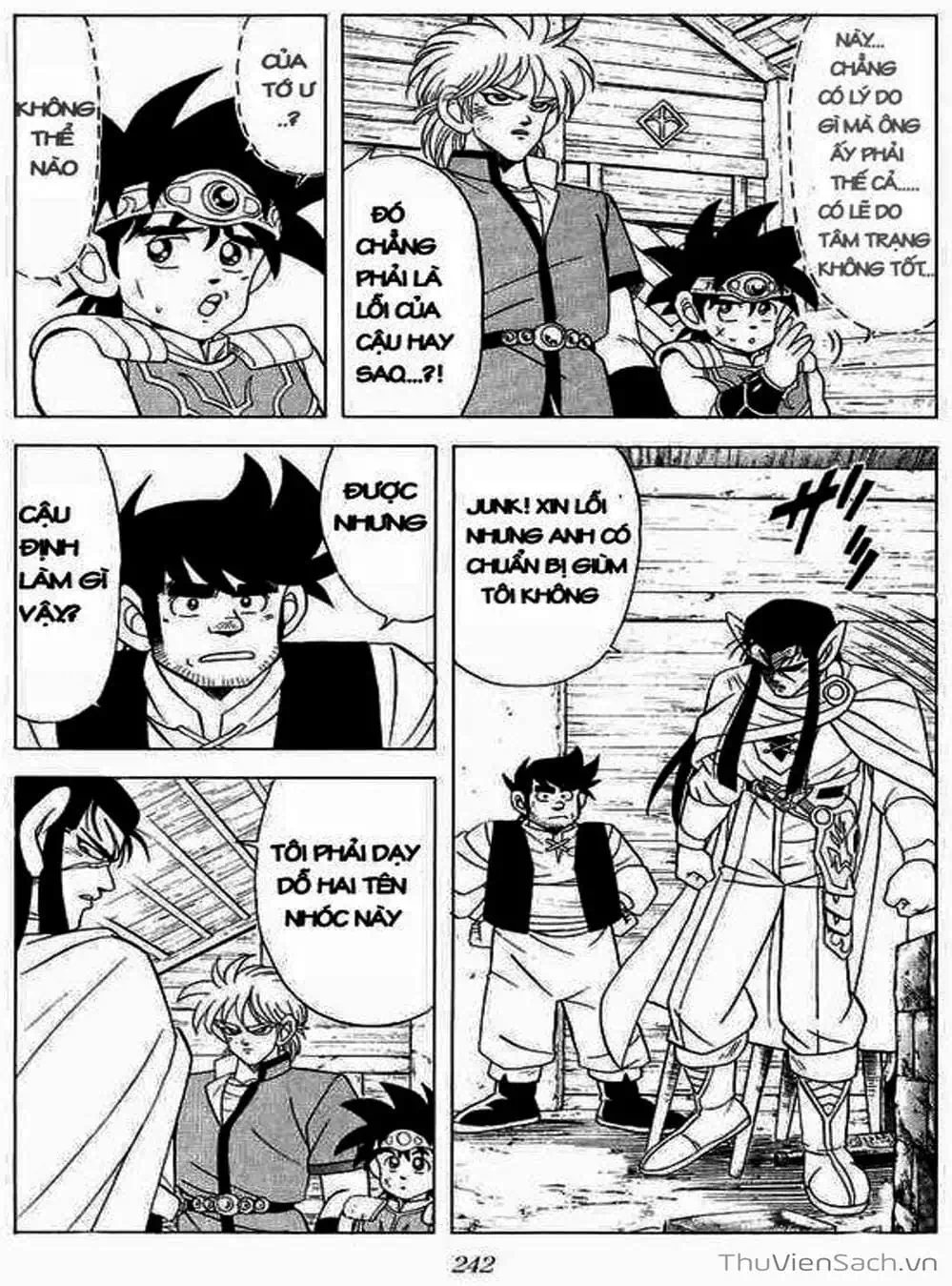 Truyện Tranh Dấu Ấn Rồng Thiêng - Dragon Quest trang 4