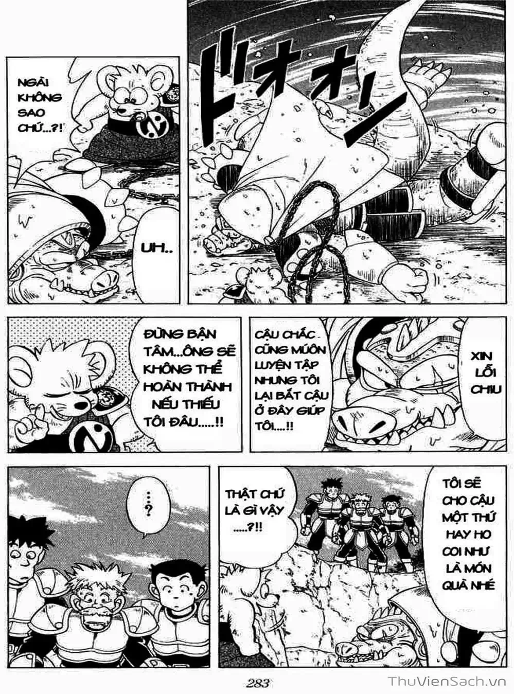 Truyện Tranh Dấu Ấn Rồng Thiêng - Dragon Quest trang 4