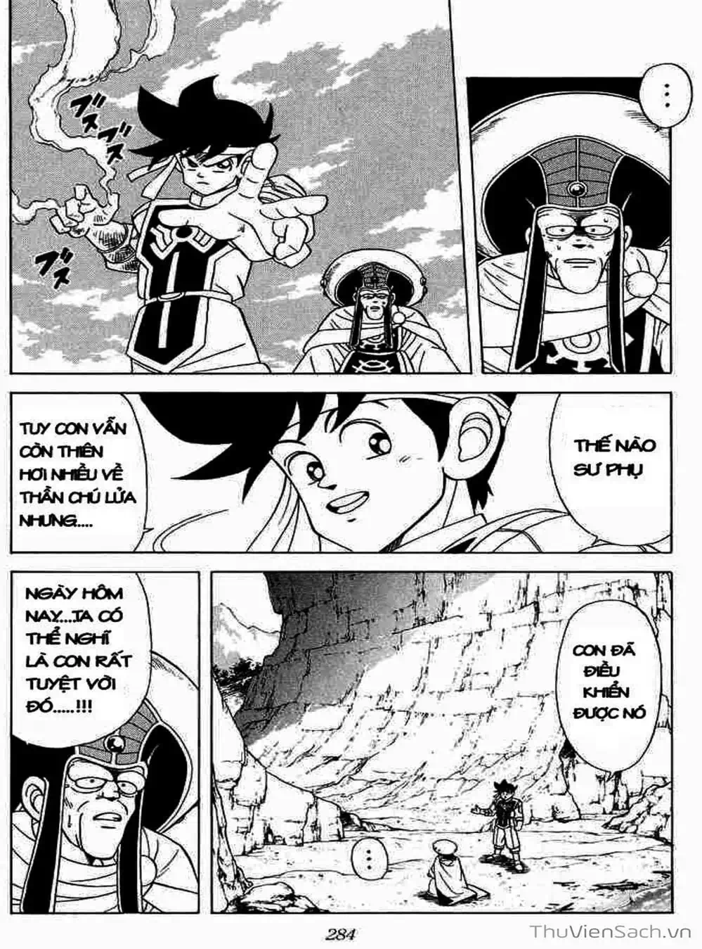 Truyện Tranh Dấu Ấn Rồng Thiêng - Dragon Quest trang 4