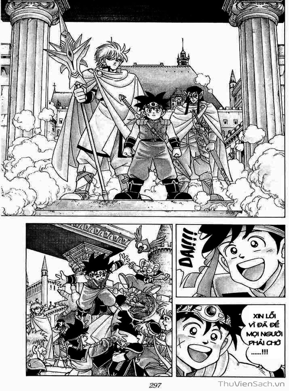 Truyện Tranh Dấu Ấn Rồng Thiêng - Dragon Quest trang 4