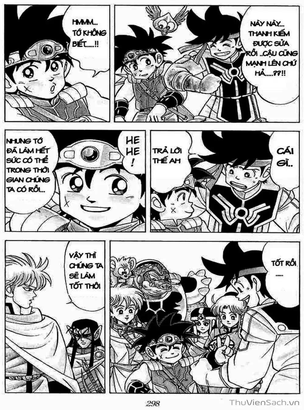 Truyện Tranh Dấu Ấn Rồng Thiêng - Dragon Quest trang 4