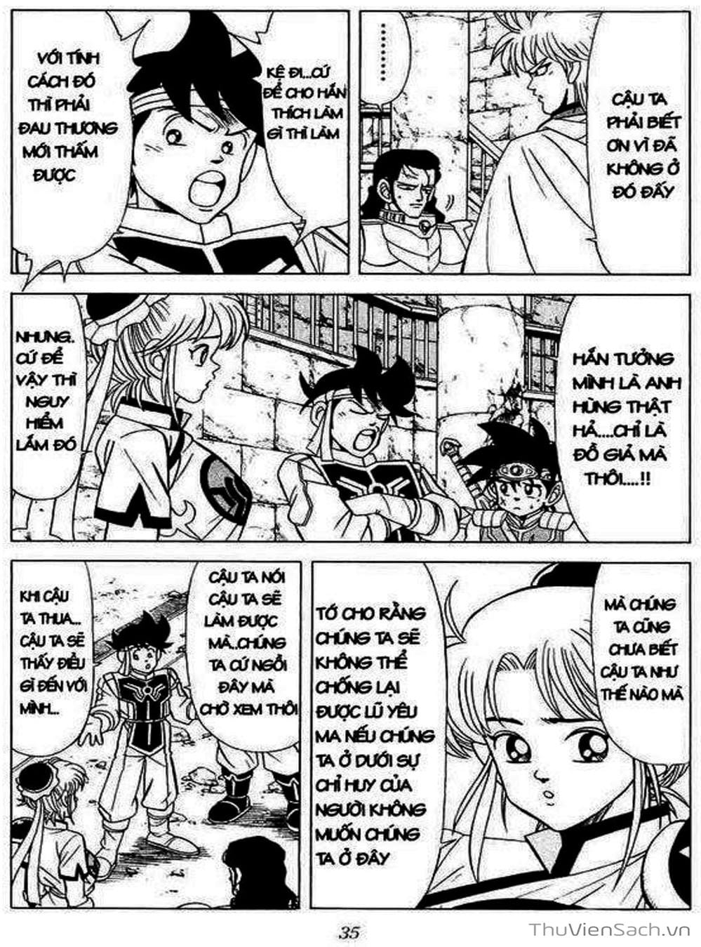 Truyện Tranh Dấu Ấn Rồng Thiêng - Dragon Quest trang 4