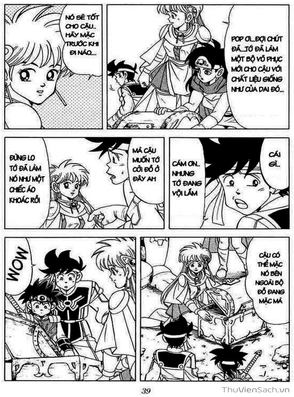 Truyện Tranh Dấu Ấn Rồng Thiêng - Dragon Quest trang 4