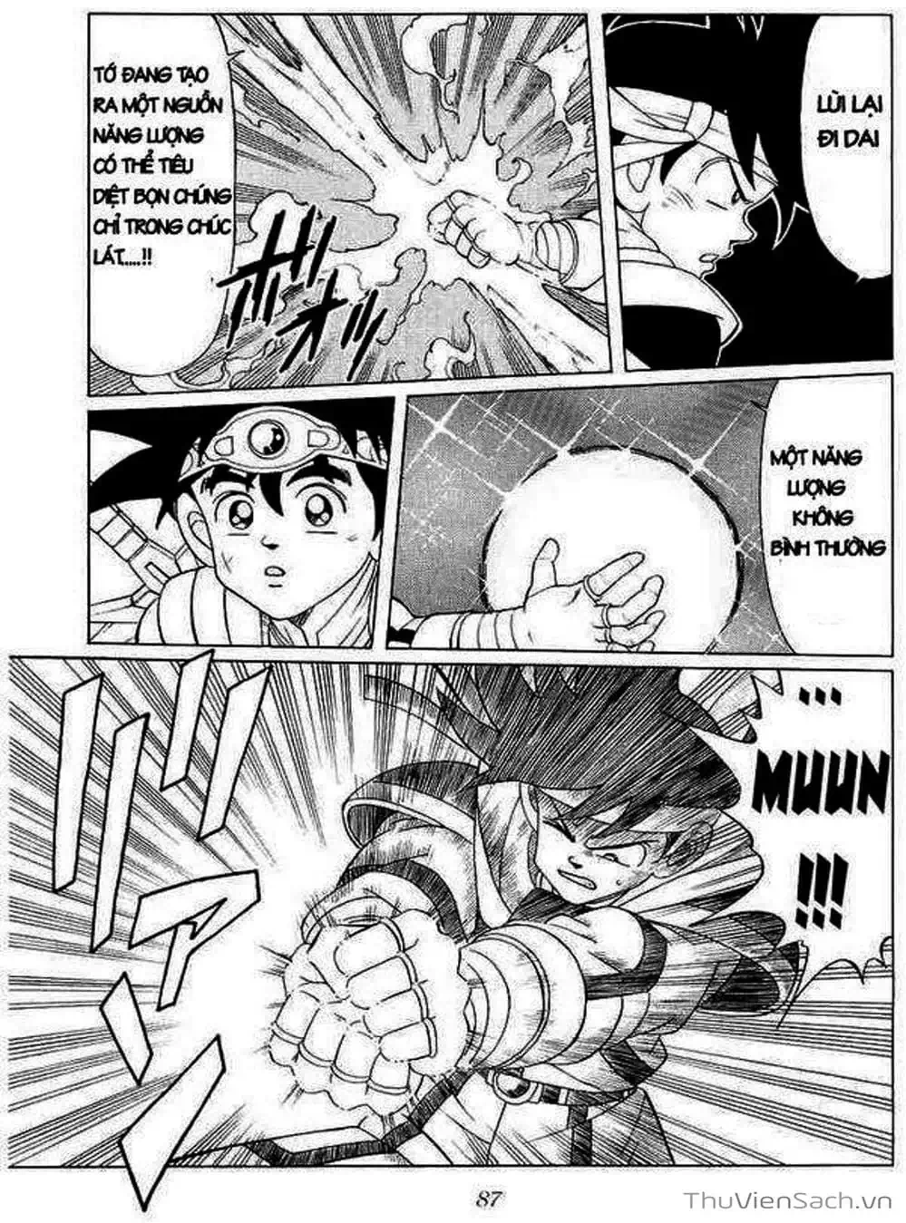 Truyện Tranh Dấu Ấn Rồng Thiêng - Dragon Quest trang 4