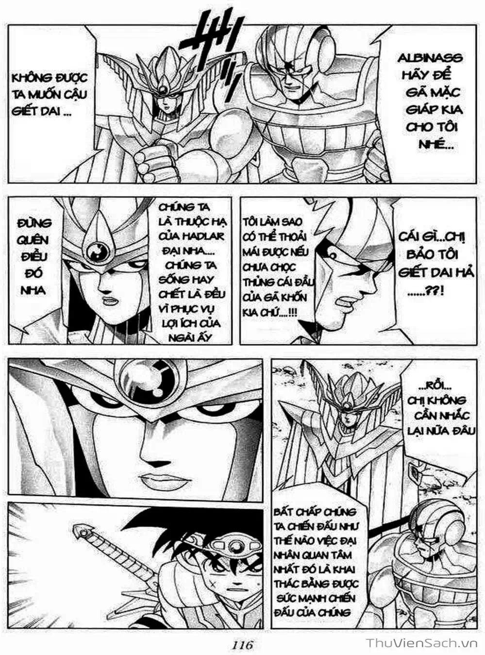 Truyện Tranh Dấu Ấn Rồng Thiêng - Dragon Quest trang 4