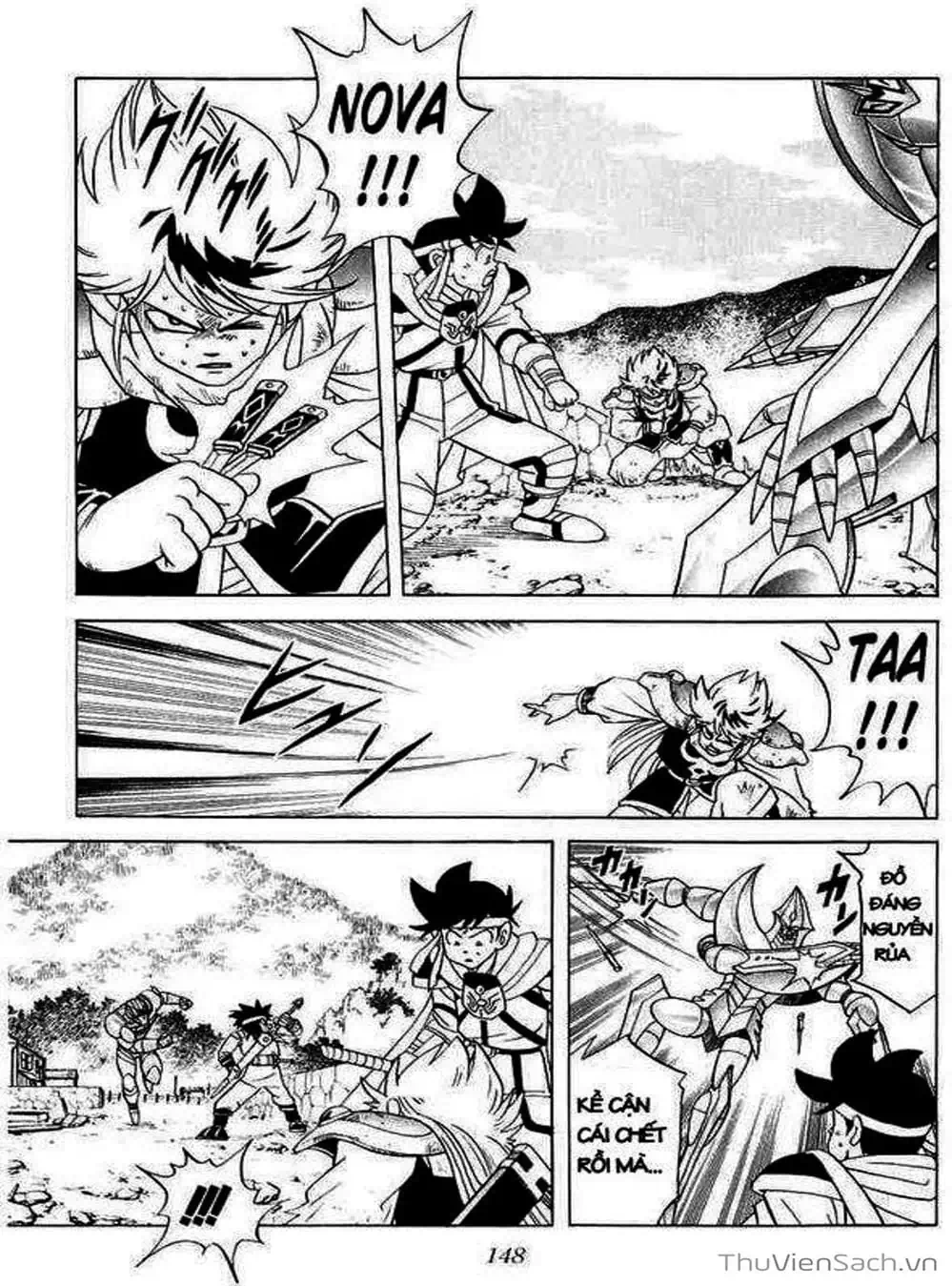 Truyện Tranh Dấu Ấn Rồng Thiêng - Dragon Quest trang 4