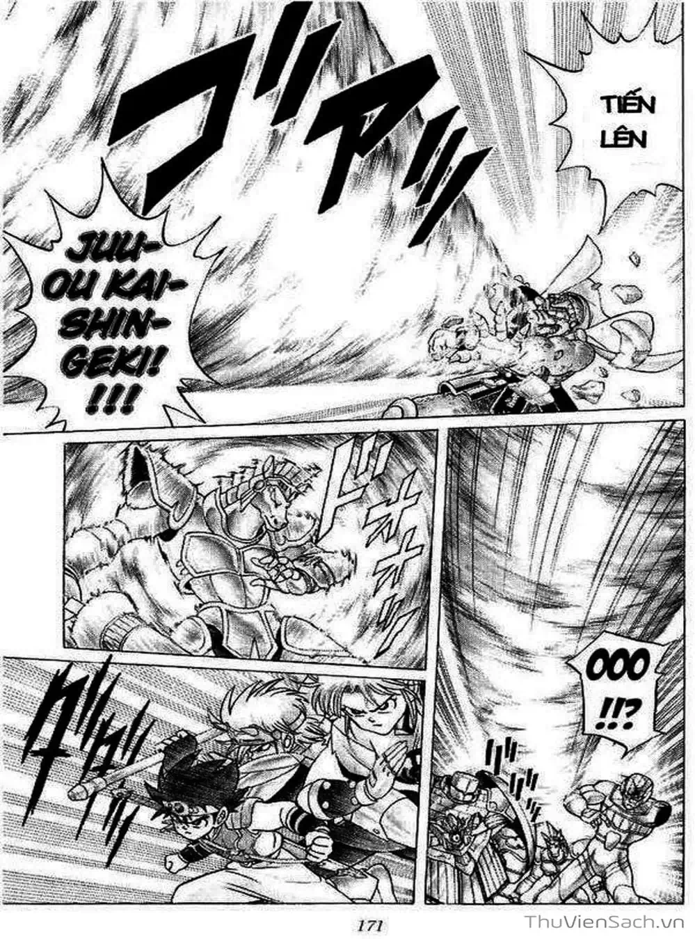 Truyện Tranh Dấu Ấn Rồng Thiêng - Dragon Quest trang 4