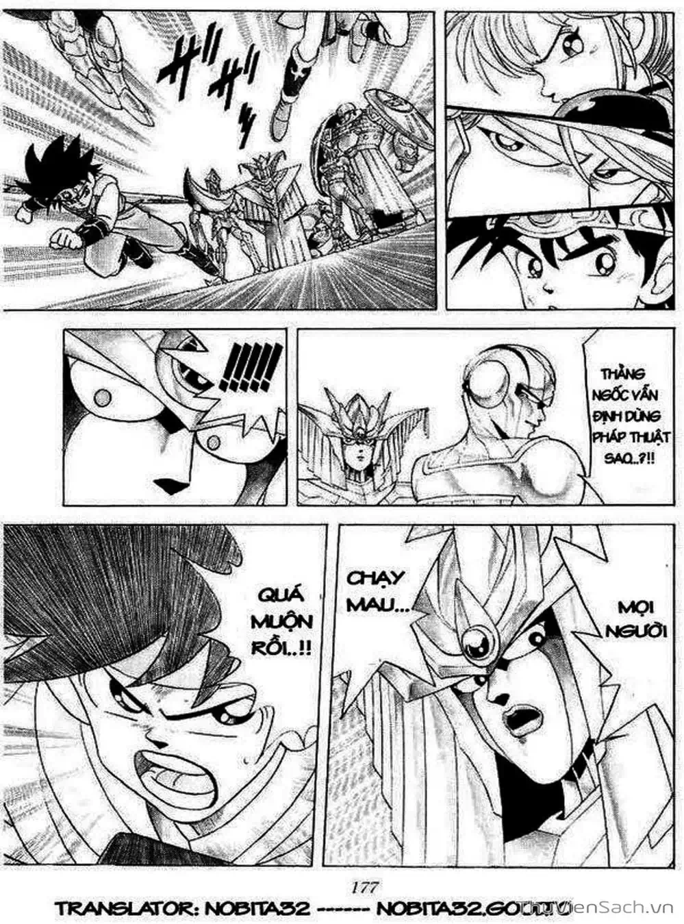 Truyện Tranh Dấu Ấn Rồng Thiêng - Dragon Quest trang 4