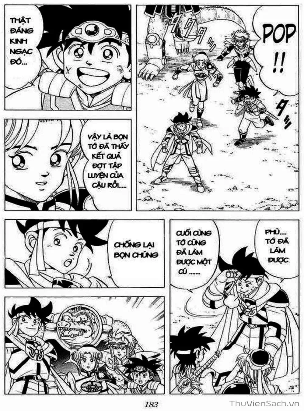 Truyện Tranh Dấu Ấn Rồng Thiêng - Dragon Quest trang 4