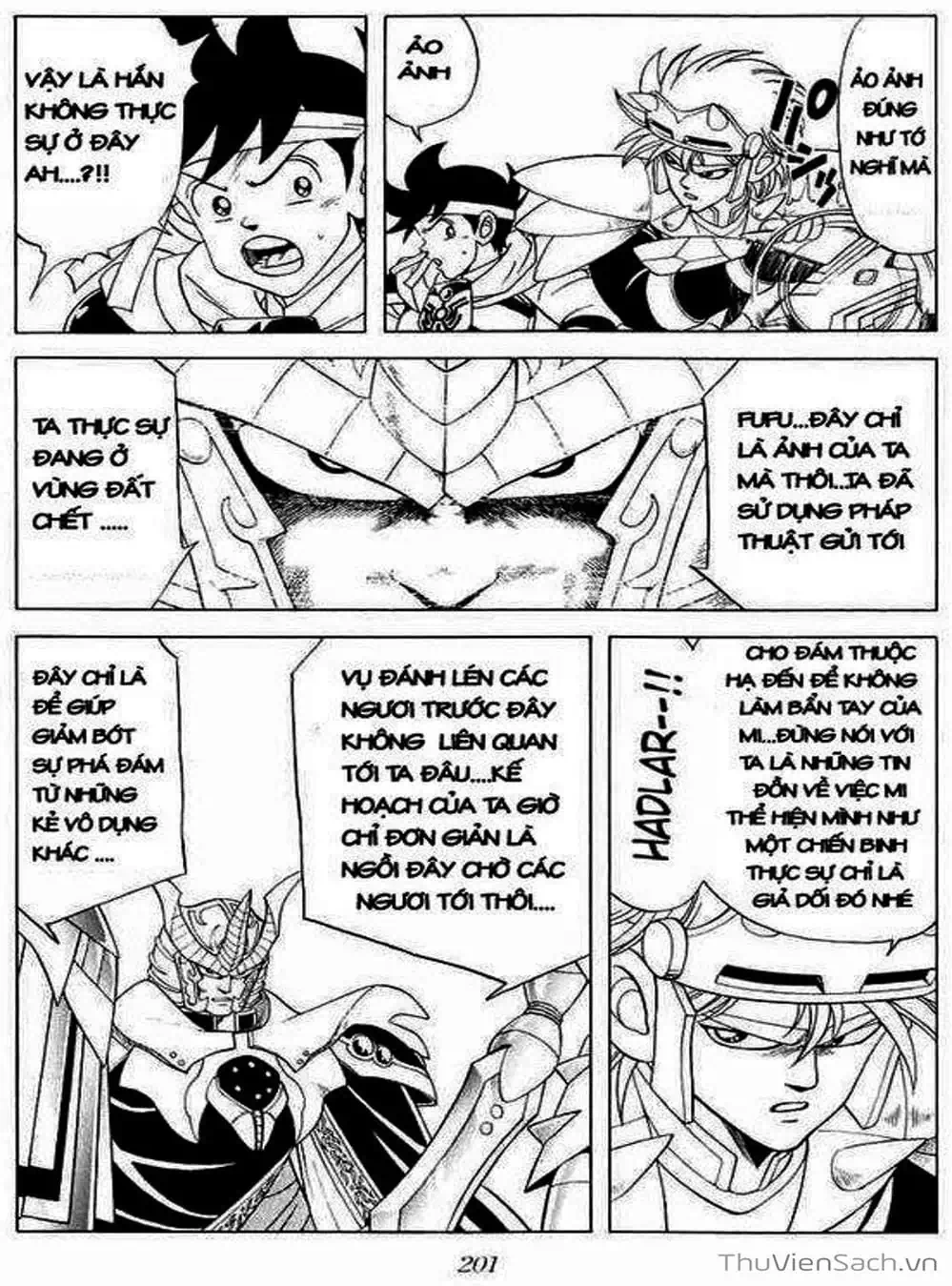 Truyện Tranh Dấu Ấn Rồng Thiêng - Dragon Quest trang 4