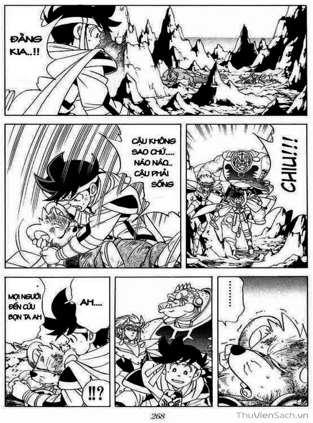 Truyện Tranh Dấu Ấn Rồng Thiêng - Dragon Quest trang 4