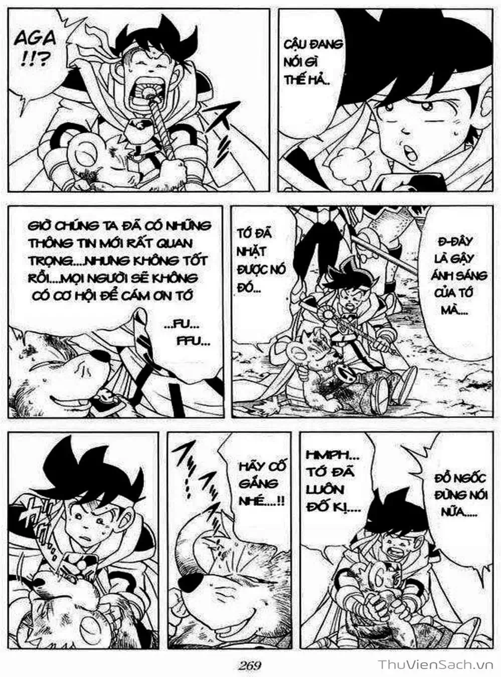 Truyện Tranh Dấu Ấn Rồng Thiêng - Dragon Quest trang 4