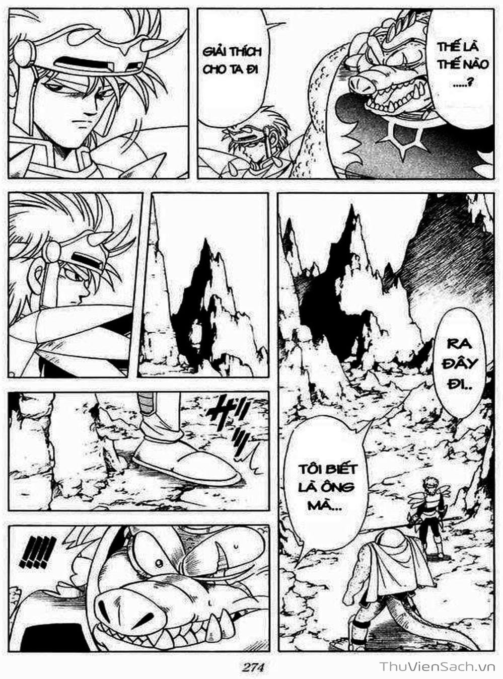 Truyện Tranh Dấu Ấn Rồng Thiêng - Dragon Quest trang 4