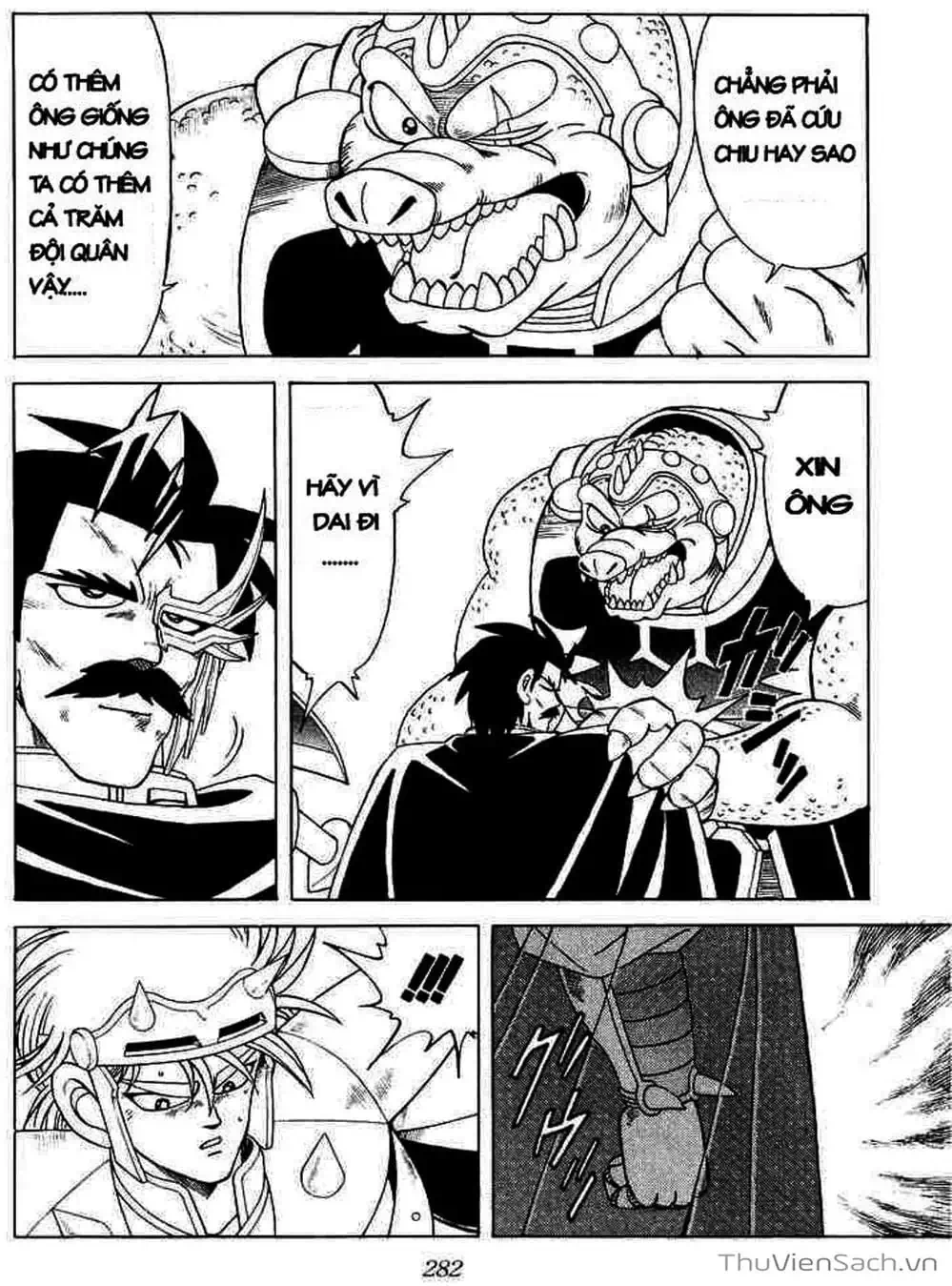 Truyện Tranh Dấu Ấn Rồng Thiêng - Dragon Quest trang 4