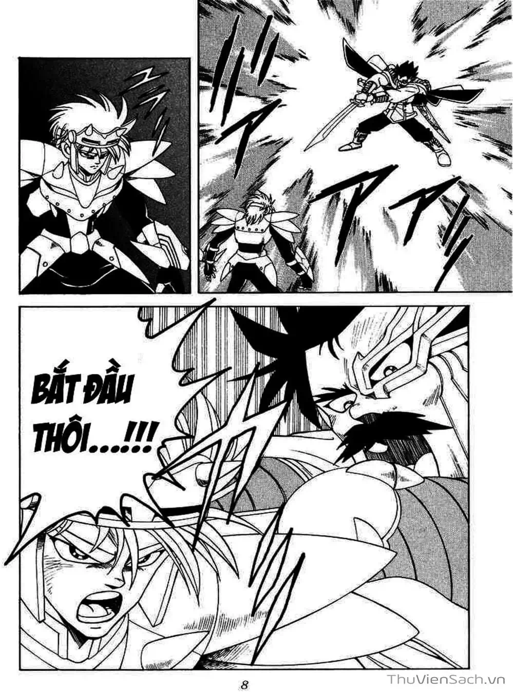 Truyện Tranh Dấu Ấn Rồng Thiêng - Dragon Quest trang 4