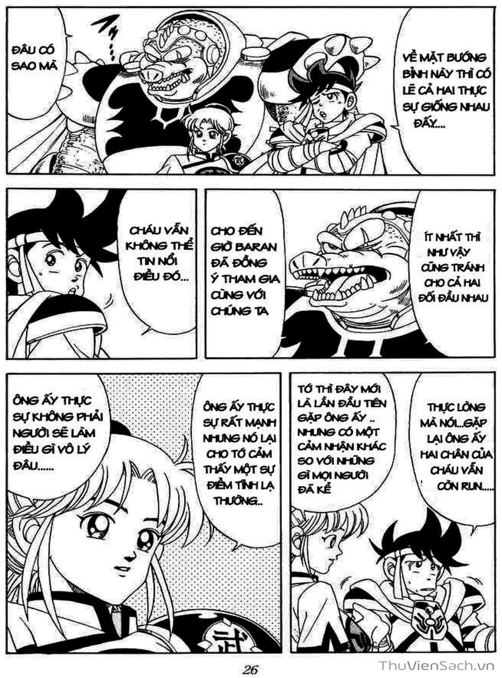 Truyện Tranh Dấu Ấn Rồng Thiêng - Dragon Quest trang 4