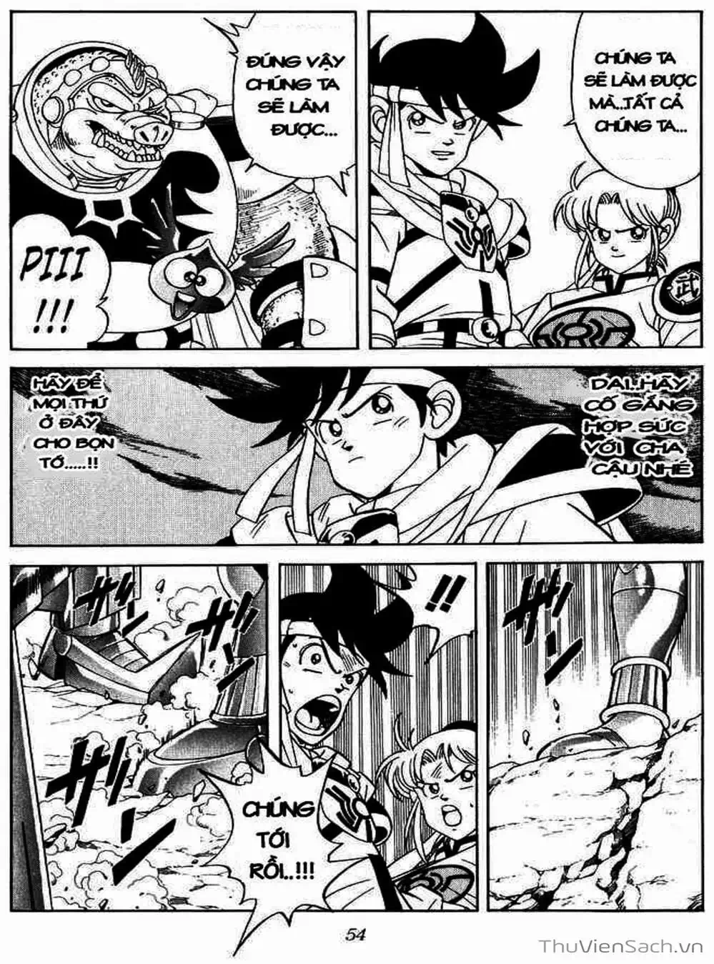 Truyện Tranh Dấu Ấn Rồng Thiêng - Dragon Quest trang 4