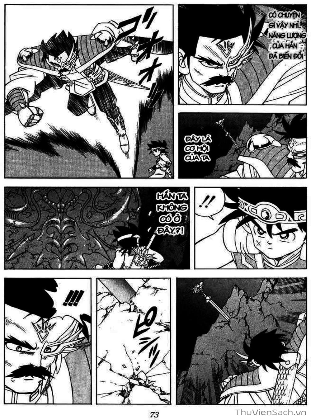 Truyện Tranh Dấu Ấn Rồng Thiêng - Dragon Quest trang 4