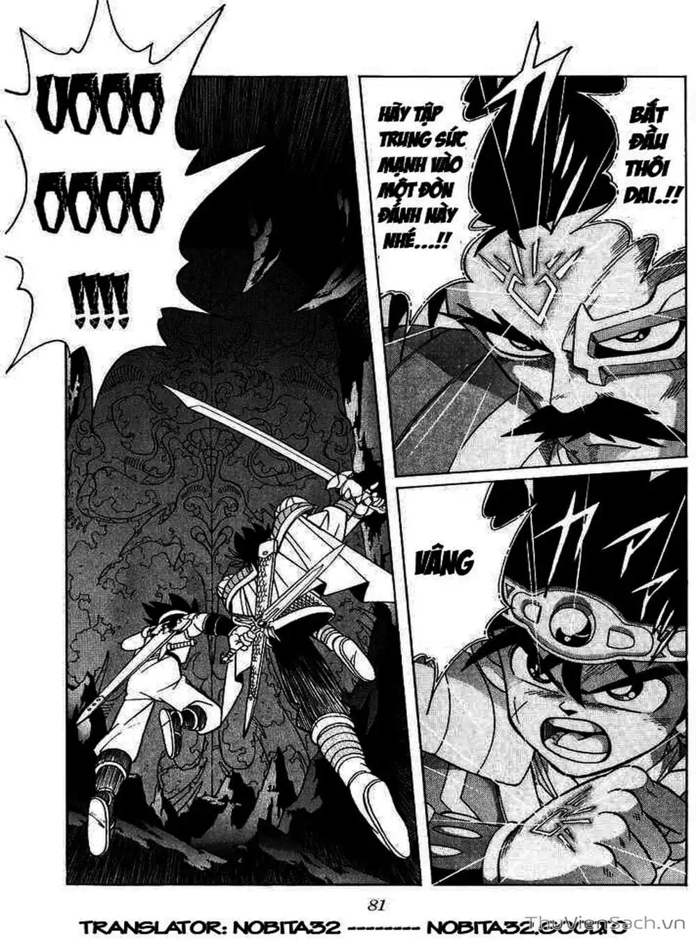 Truyện Tranh Dấu Ấn Rồng Thiêng - Dragon Quest trang 4