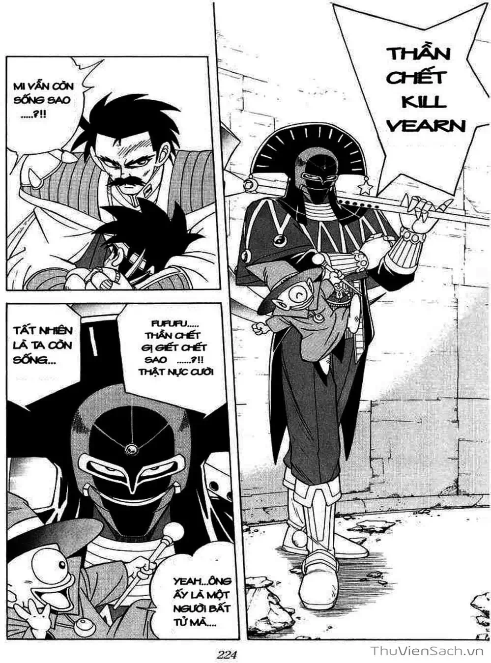 Truyện Tranh Dấu Ấn Rồng Thiêng - Dragon Quest trang 4