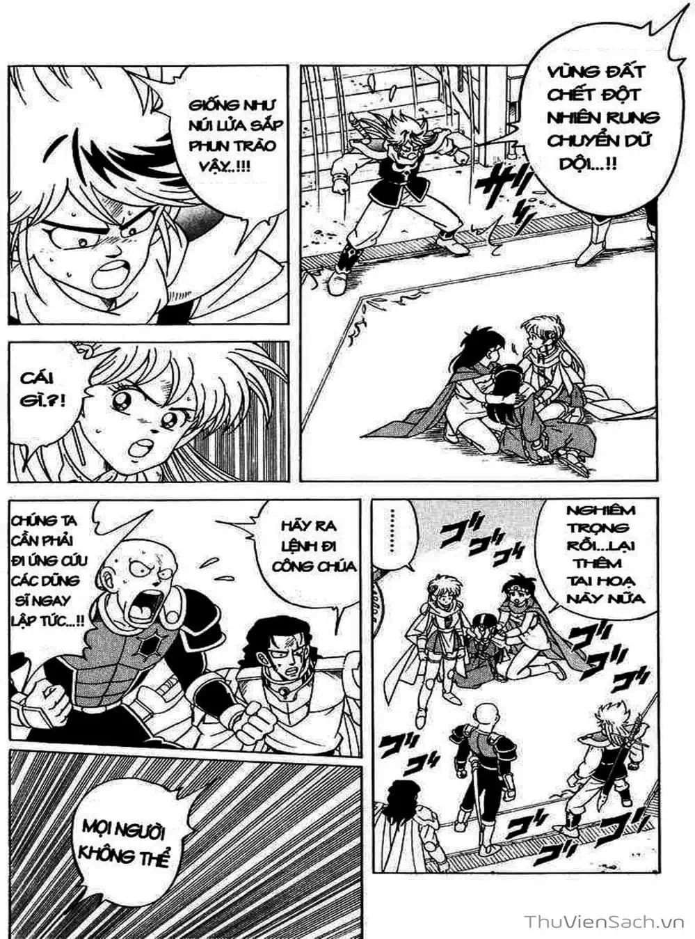 Truyện Tranh Dấu Ấn Rồng Thiêng - Dragon Quest trang 4