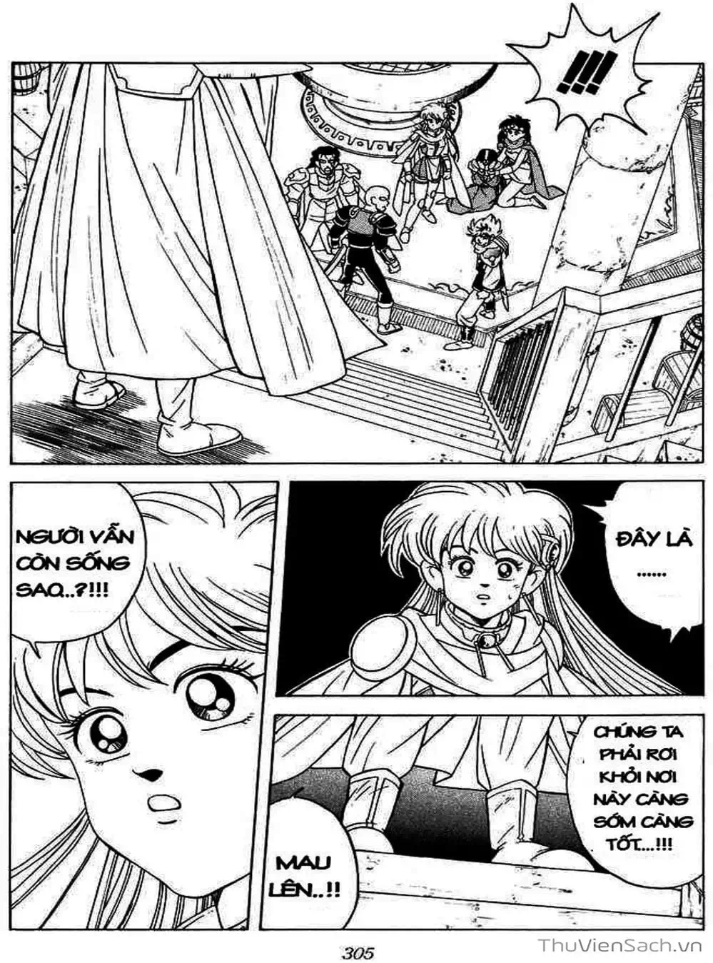 Truyện Tranh Dấu Ấn Rồng Thiêng - Dragon Quest trang 4