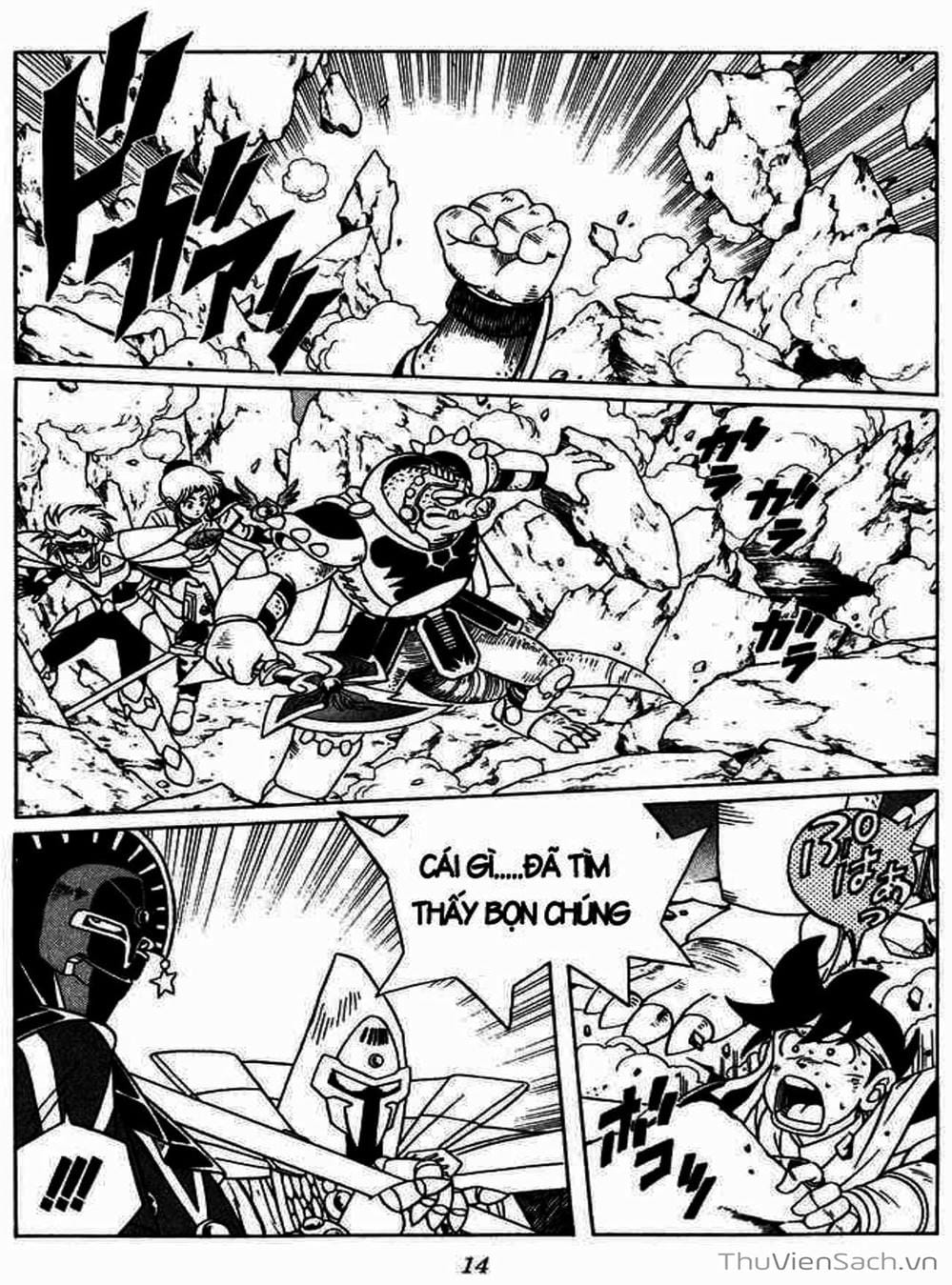 Truyện Tranh Dấu Ấn Rồng Thiêng - Dragon Quest trang 4