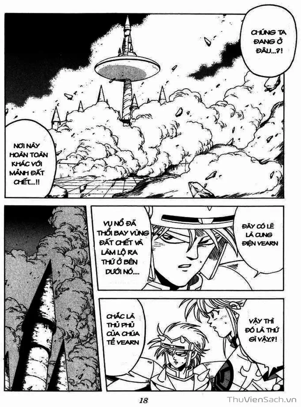 Truyện Tranh Dấu Ấn Rồng Thiêng - Dragon Quest trang 4