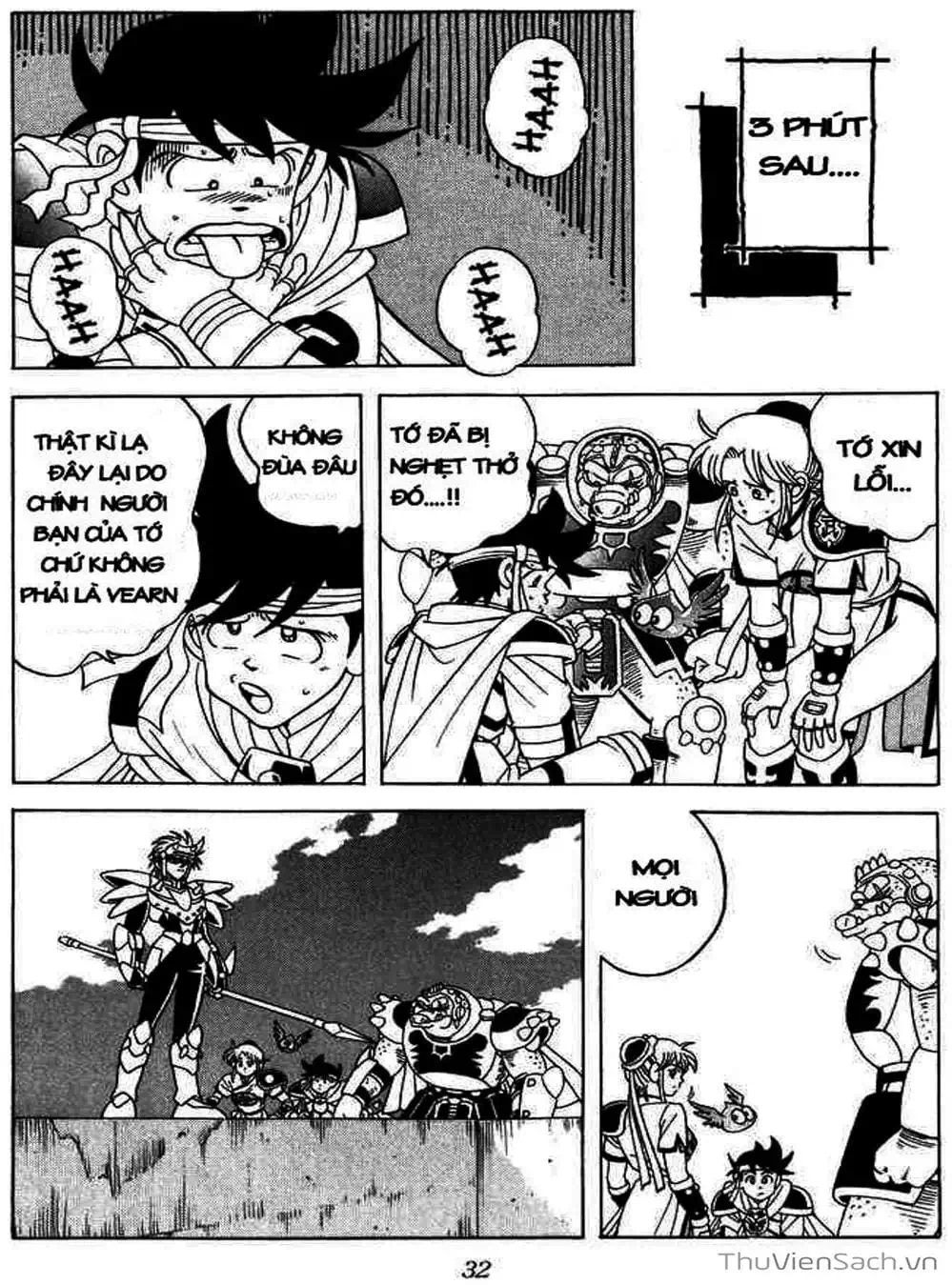 Truyện Tranh Dấu Ấn Rồng Thiêng - Dragon Quest trang 4