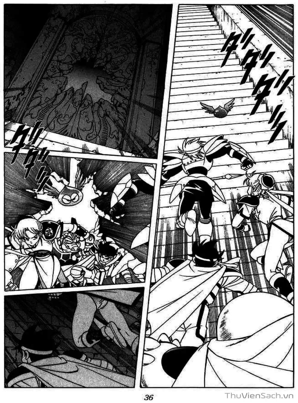 Truyện Tranh Dấu Ấn Rồng Thiêng - Dragon Quest trang 4