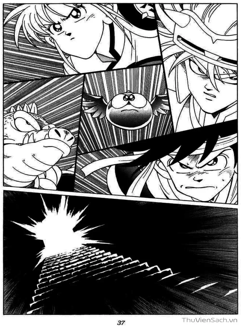 Truyện Tranh Dấu Ấn Rồng Thiêng - Dragon Quest trang 4