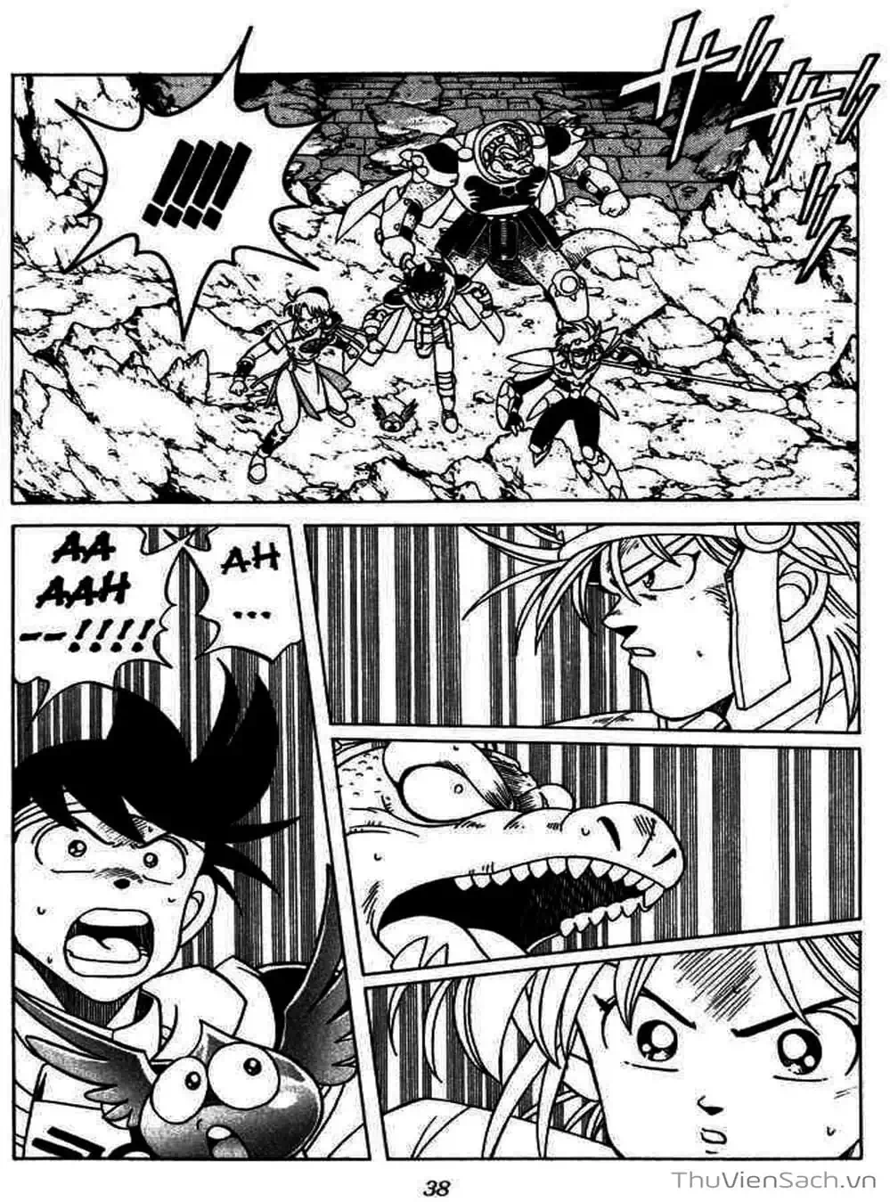 Truyện Tranh Dấu Ấn Rồng Thiêng - Dragon Quest trang 4