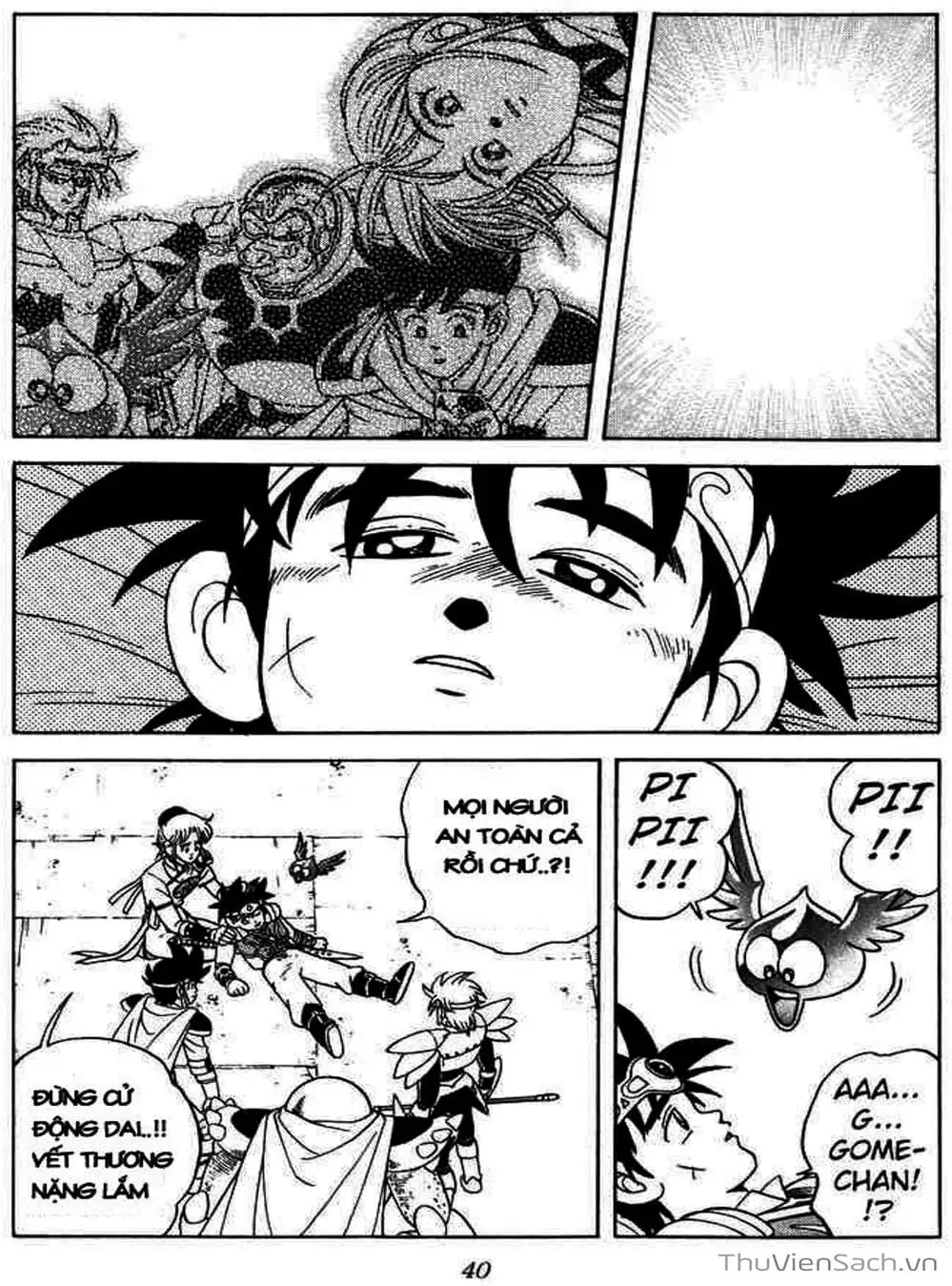 Truyện Tranh Dấu Ấn Rồng Thiêng - Dragon Quest trang 4