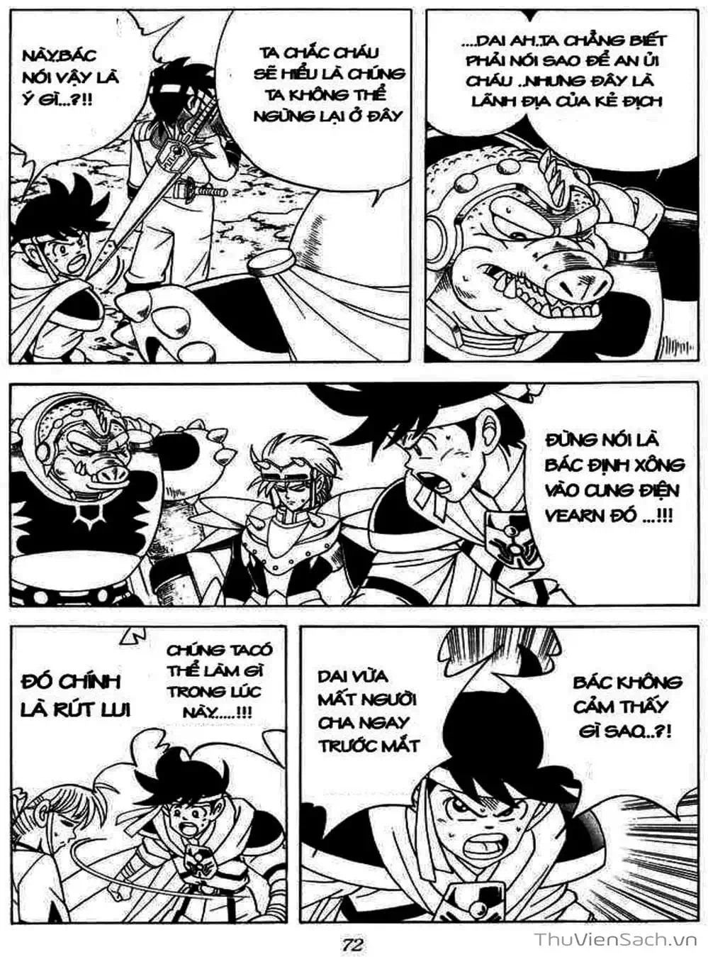 Truyện Tranh Dấu Ấn Rồng Thiêng - Dragon Quest trang 4