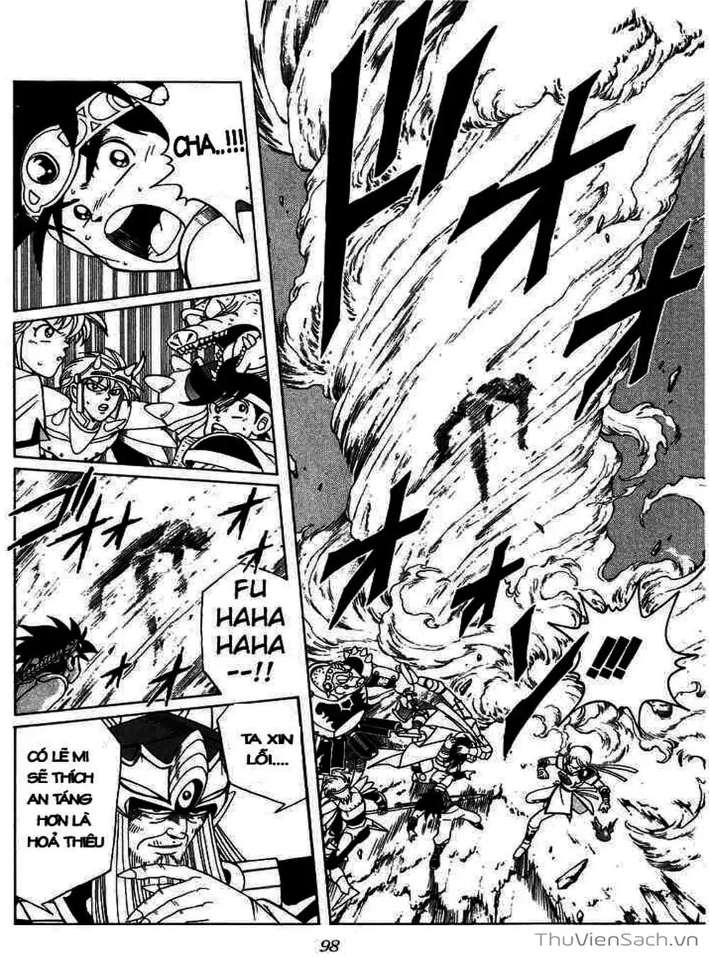 Truyện Tranh Dấu Ấn Rồng Thiêng - Dragon Quest trang 4