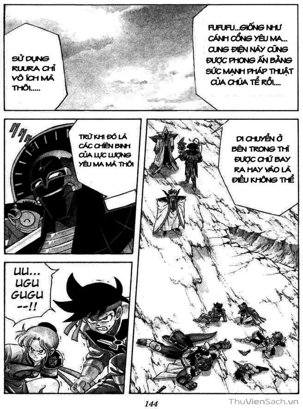 Truyện Tranh Dấu Ấn Rồng Thiêng - Dragon Quest trang 4