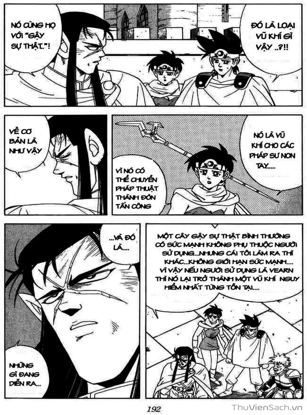 Truyện Tranh Dấu Ấn Rồng Thiêng - Dragon Quest trang 4