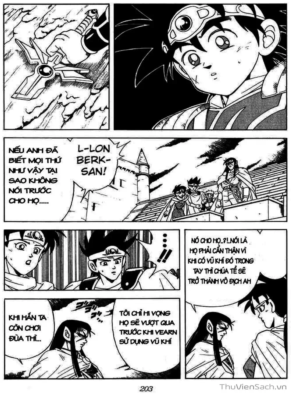 Truyện Tranh Dấu Ấn Rồng Thiêng - Dragon Quest trang 4