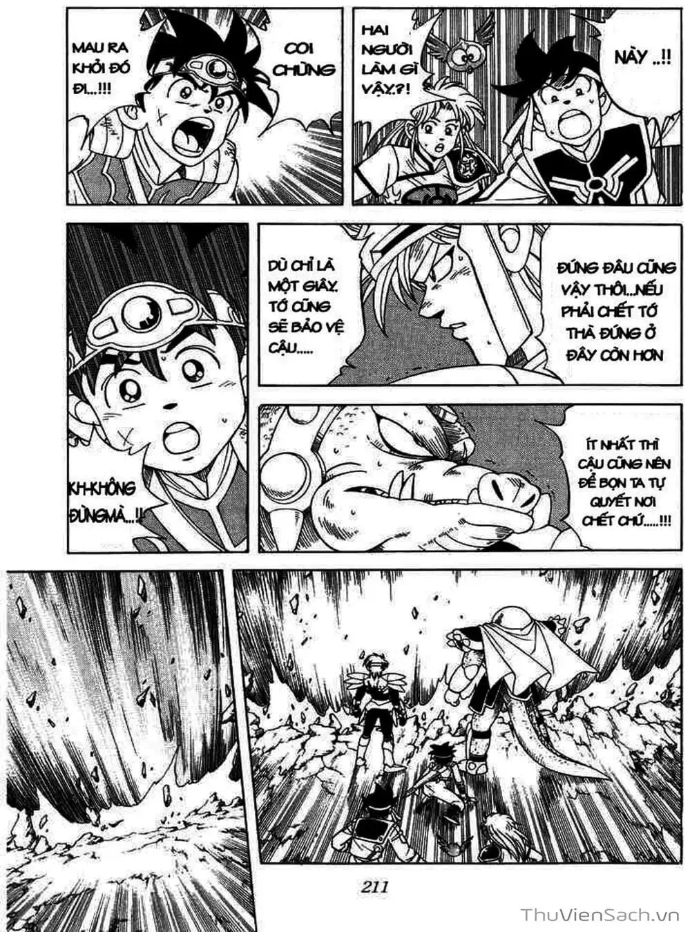 Truyện Tranh Dấu Ấn Rồng Thiêng - Dragon Quest trang 4