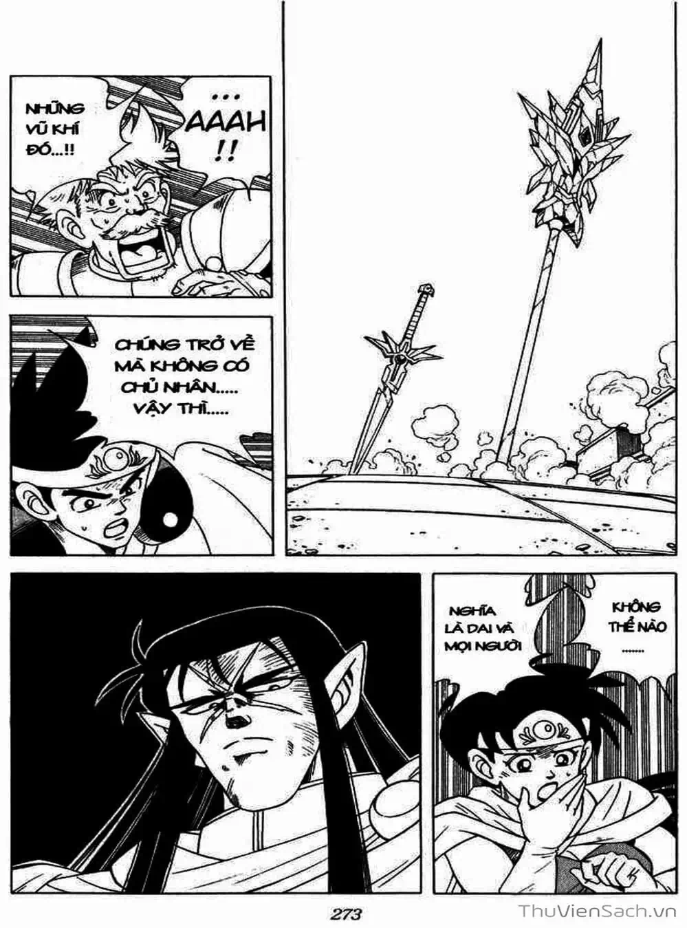 Truyện Tranh Dấu Ấn Rồng Thiêng - Dragon Quest trang 4