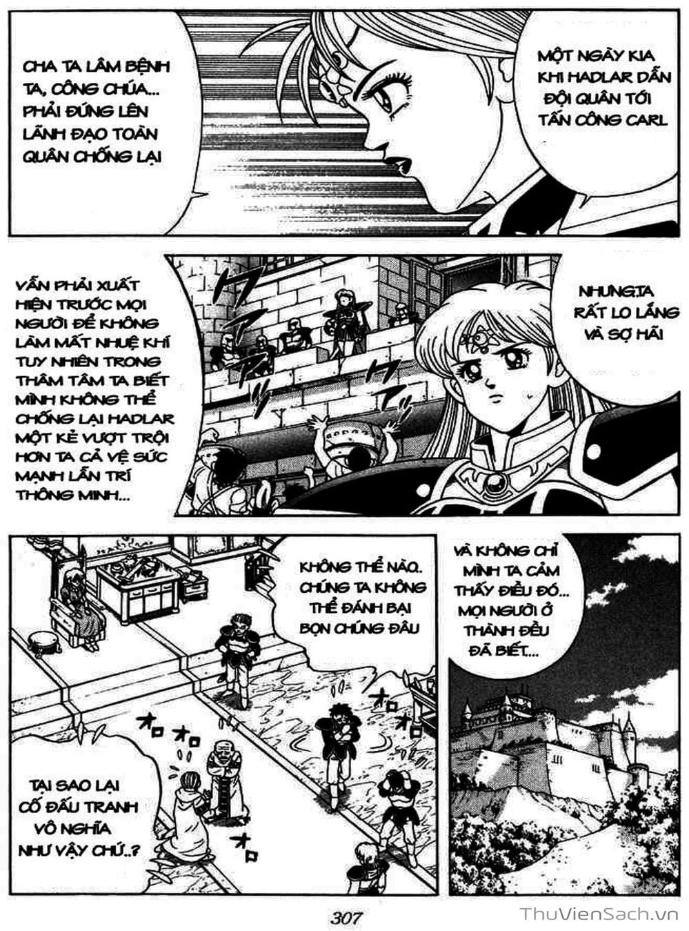 Truyện Tranh Dấu Ấn Rồng Thiêng - Dragon Quest trang 4