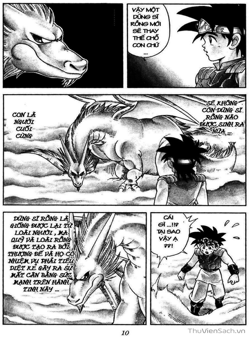 Truyện Tranh Dấu Ấn Rồng Thiêng - Dragon Quest trang 4