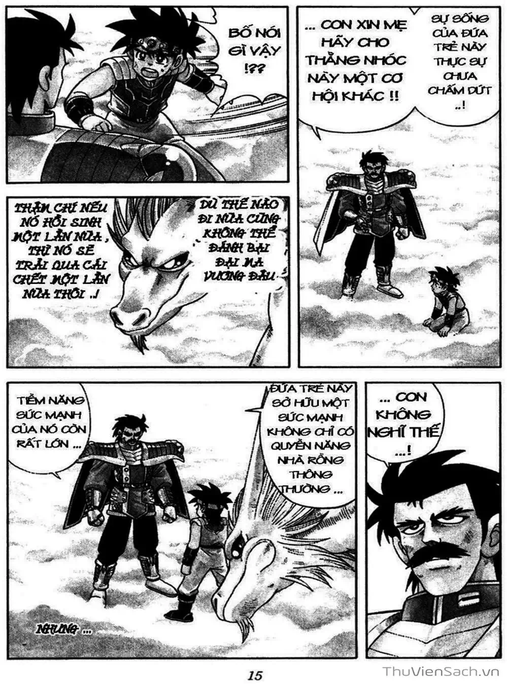 Truyện Tranh Dấu Ấn Rồng Thiêng - Dragon Quest trang 4