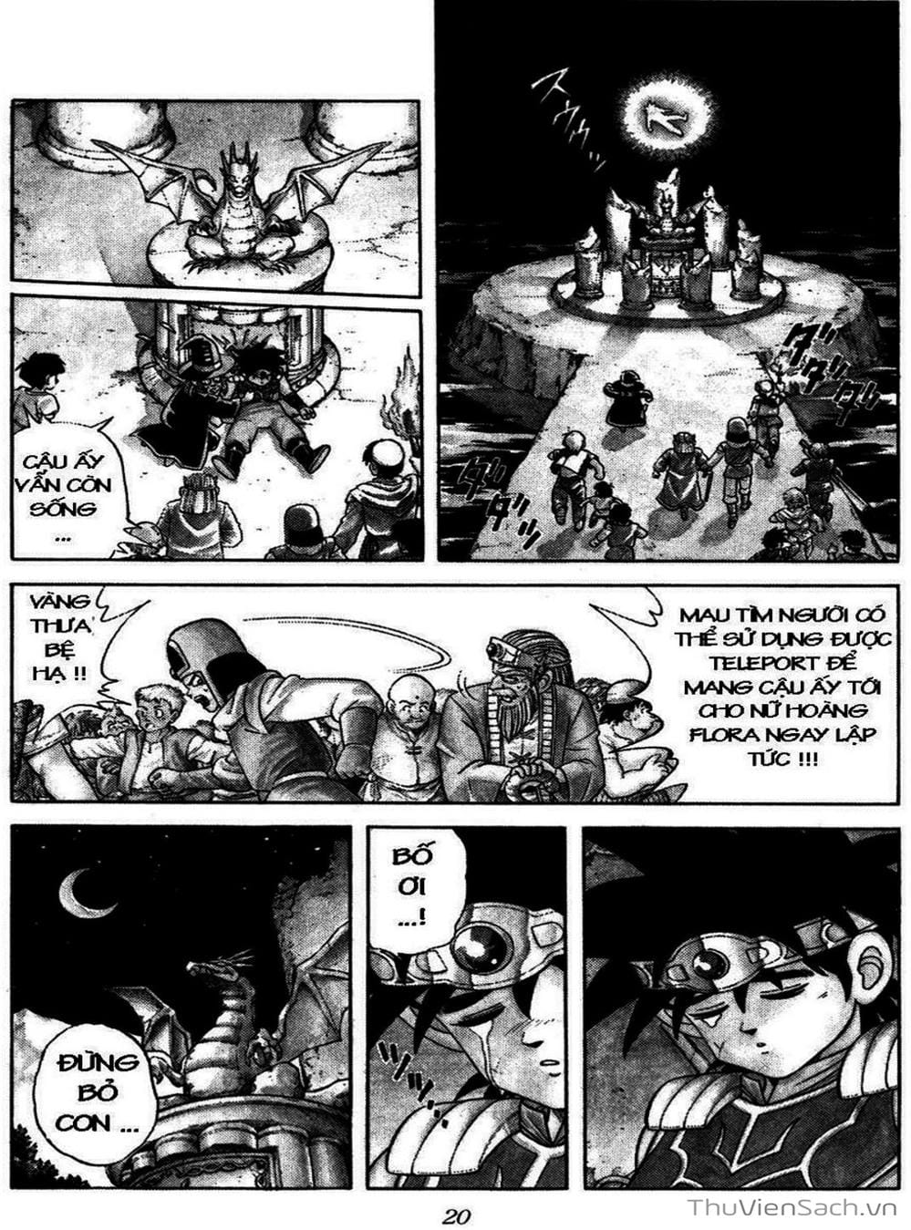 Truyện Tranh Dấu Ấn Rồng Thiêng - Dragon Quest trang 4