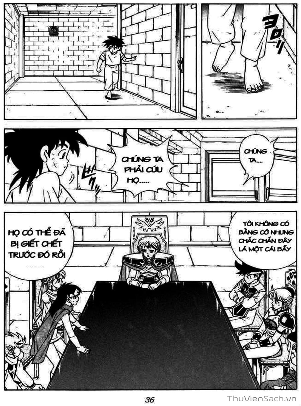 Truyện Tranh Dấu Ấn Rồng Thiêng - Dragon Quest trang 4