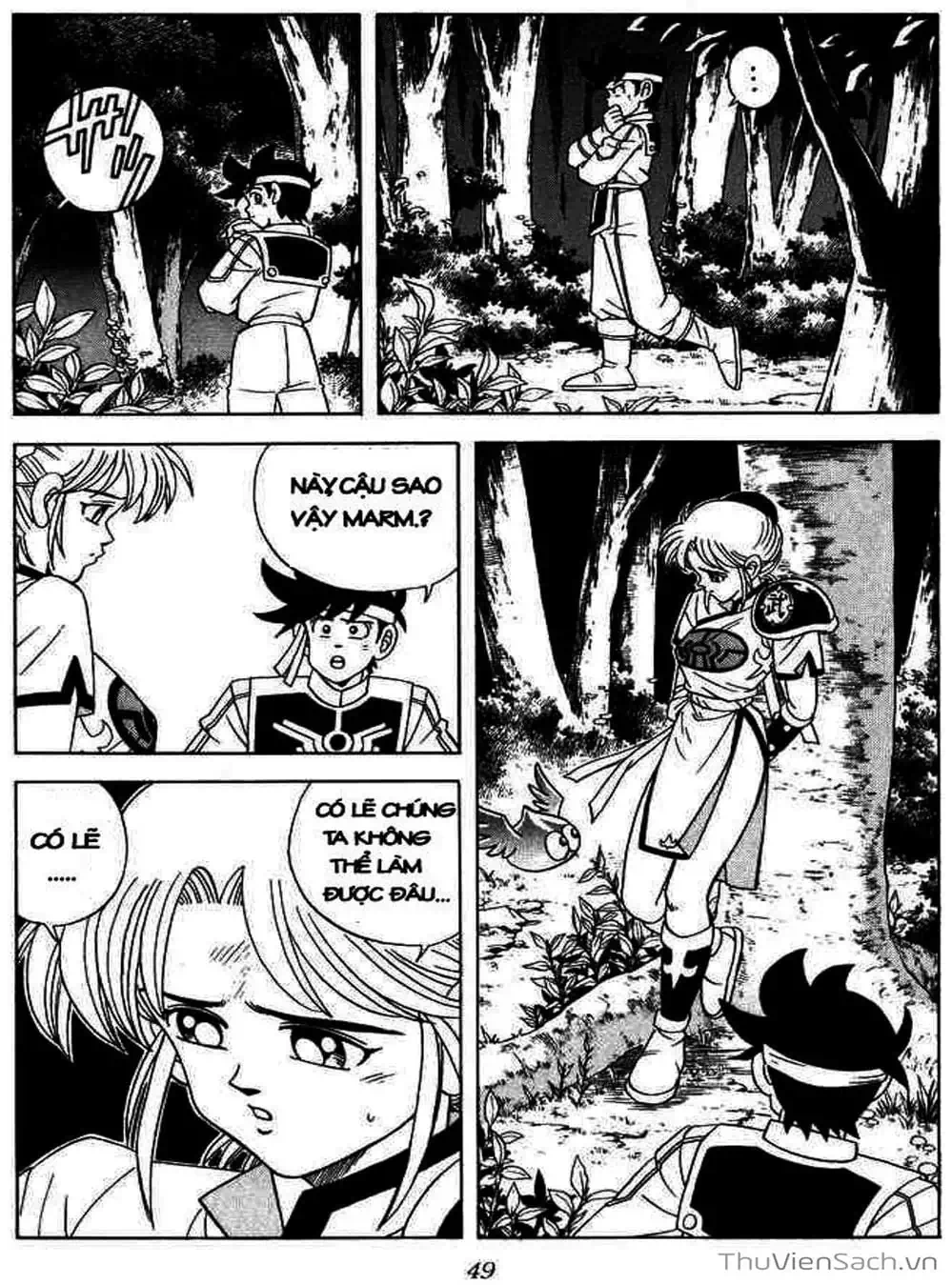 Truyện Tranh Dấu Ấn Rồng Thiêng - Dragon Quest trang 4
