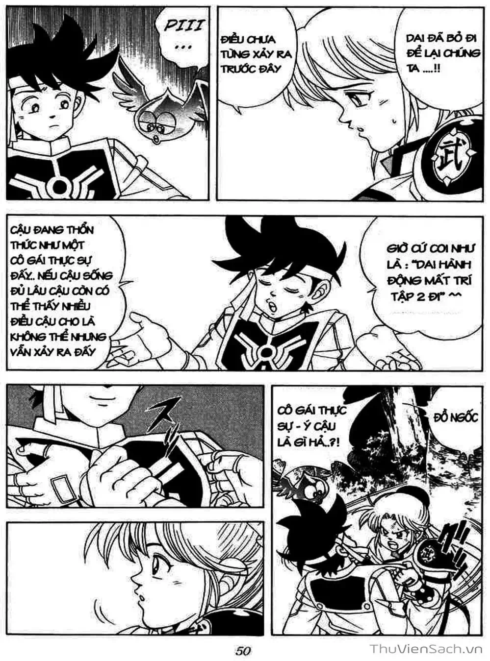 Truyện Tranh Dấu Ấn Rồng Thiêng - Dragon Quest trang 4