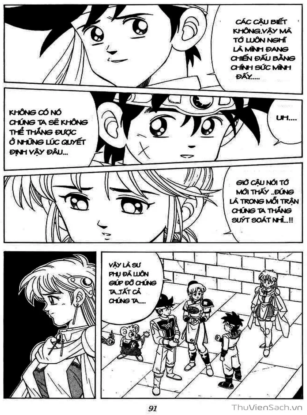 Truyện Tranh Dấu Ấn Rồng Thiêng - Dragon Quest trang 4